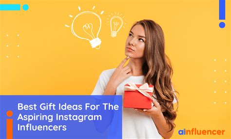 influencers selling gifts